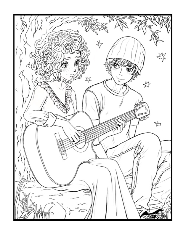 Sunshine for Yofi Coloring Book — coming soon